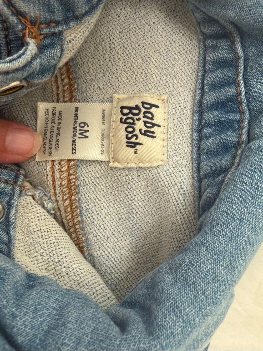 Carter's Medium Blue Denim Jean Jacket for Kids